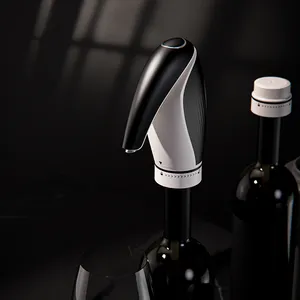 厂家直销高品质二合一电动葡萄酒曝气器自动葡萄酒倾析器真空葡萄酒塞数量配件来样定做