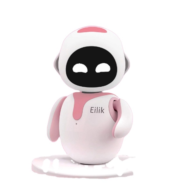 Energize Lab Eilik Emo Toys a Interactive Intelligent Companion of Pet Robot Kids Accompany Blue and pink