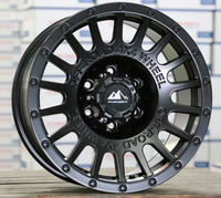 17X8,5 Neue Aluminiumlegierung Räder Matt Schwarz Mehrspeichen-Gussfelgen für Verschiedene Modelle - 3 Jahre Garantie