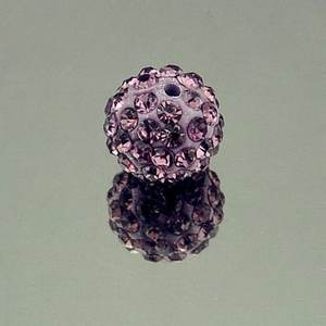 Cuentas de Arcilla Polimérica con Diamantes de Imitación, Tipo Shambhala, de 10 mm, con Doble Orificio, para la Elaboración de Joyería, 2025 - Product Image 6