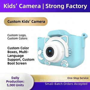 Fábrica Líder en Cámaras Digitales para Niños OEM ODM, 48MP 1080P HD, Equipo de Fotografía Infantil, Mini Juguete Fotográfico, Fabricante Profesional - Product Image 1