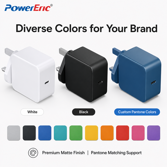 BS Plug Pd 65W Fast Charging Adapter 65W USB-C PD Gan Fast Charger Fireproof Material for Realme Phone Laptop PC