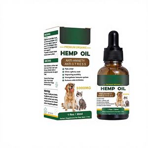 ओएम/ओडम पालतू पालतू स्वास्थ्य उत्पाद, बिल्लियों और कुत्तों के लिए सार्वभौमिक, चिंता-राहत और शामक बूंदों के लिए प्रीमियम कार्बनिक हेम्प तेल - Product Image 2