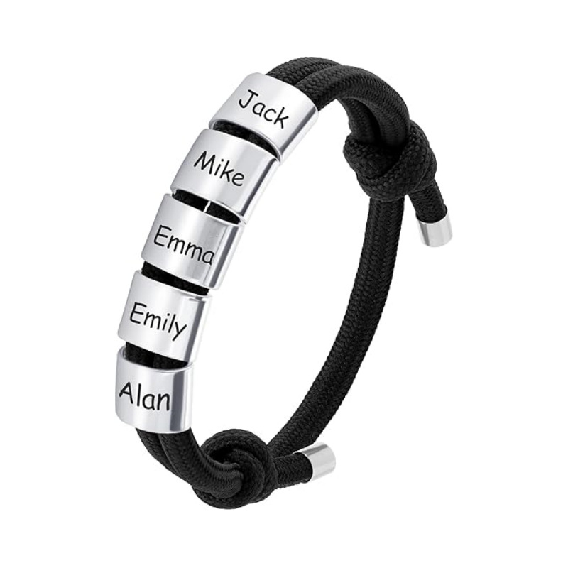 black Five beads