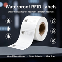 Pita Label Laminasi Harga Pabrik Tag RFID, Pita Label Termal Profesional untuk Pemindai RFID UHF