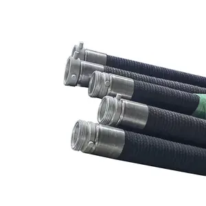 Manguera de alambre de acero trenzado flexible/tubo de goma trenzado de alambre de acero inoxidable