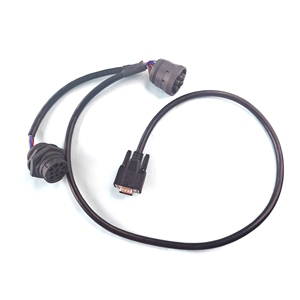 Cable tipo 2 Y J1939 de 9 pines, conector alemán a hembra, conector de HD16-9-1939S, negro, macho, DB15, para diagnóstico de coche Y camión - Product Image 3