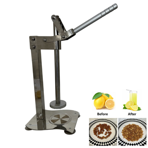 Nhiệm vụ nặng nề của nhãn hiệu <span class=keywords><strong>citrus</strong></span> Máy ép trái cây chanh Lime ép và smasher cách nhấn cap máy thép không gỉ chế tạo - Product Image 3