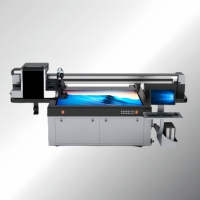Impresora Plana de Inyección de Tinta UV con Textura y Relieve 3D con CCD de 2400 DPI para Vidrio, Acrílico, Metal y PVC