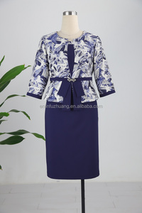 Trajes de Vestir Modernos con Diseño de Lazo Rosa para Mujer, Conjuntos de Ropa para Mujer Talla Grande, Atuendo para Dama, Traje para Iglesia - Product Image 5