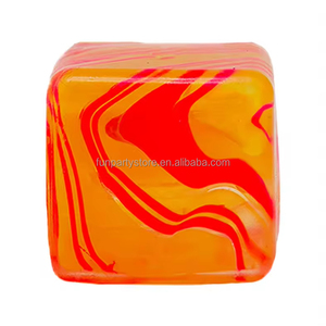 Juguetes Antiestrés con Diseño de Mármol, Cubo de Material PU de 14 cm, Juguetes Sensoriales para Aliviar la Ansiedad en Jóvenes - Product Image 2