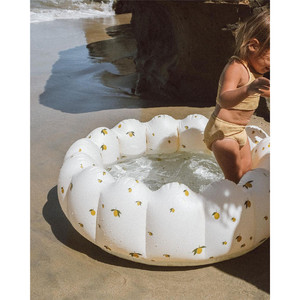 สระน้ำเด็กทรงกลมพับได้ PVC สำหรับเด็กเล่นที่บ้าน - Product Image 2