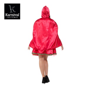 ODM Venta al por mayor Fiesta de Halloween para mujer Carnaval Cosplay Disfraz TV Película Disfraz <span class=keywords><strong>Cuento</strong></span> de hadas Caperucita Roja - Product Image 4