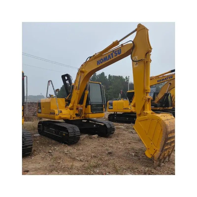 Penjualan paling laris Komatsu PC asli ekskavator 11ton 110 pc 110, 120 buah 130 dengan harga terendah konsumsi bahan bakar rendah mudah dioperasikan