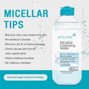 <span class=keywords><strong>Eau</strong></span> <span class=keywords><strong>Micellaire</strong></span> Démaquillante Sans Cruauté Animale Nettoyage Profond de la Peau Lissante et Démaquillante Bio <span class=keywords><strong>Waterproof</strong></span> Marque Privée - Product Image 2