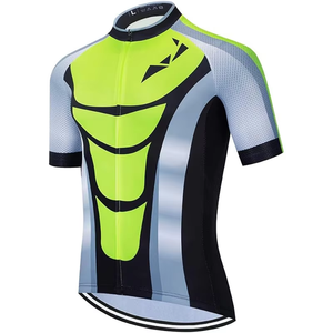 Maillots de Cyclisme Personnalisés Nouveau Design pour Équipe de Cyclisme Polyester Respirant à Séchage Rapide Sublimé à Manches Courtes - Product Image 3