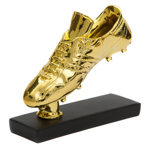 Trophée de football en métal gravé durable pour le prix <span class=keywords><strong>du</strong></span> Meilleur Butteur de Ronaldo et le Prix <span class=keywords><strong>du</strong></span> Globe d'Or, modèle de collection pour le commerce international - Product Image 1