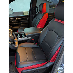 ปลอกหุ้มเบาะรถยนต์แบบสั่งทำพิเศษ 5 ที่นั่ง หนังเทียม สำหรับ Dodge RAM 1500 RAM 2500 3500 1500 Classic ปี 2011-2019 2020 2021 2022 2023 2024 - Product Image 1