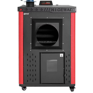 Estufa Moderna de Pellets de Madera para Exteriores, Independiente, con 24 Kw de Potencia de Calefacción, Ecológica - Product Image 1