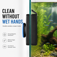 Nettoyeur magnétique innovant pour aquarium, fabricant de conception, OEM/ODM, respectueux de l'environnement