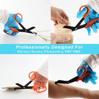 Logo personnalisé Ciseaux de traumatologie professionnels EMT pour utilisation médicale d'urgence Ciseaux de premiers soins