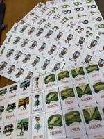 Nouvelles tuiles de mahjong sur le thème du golf, luxueuses, personnalisables, en acrylique, emballées sur 4 étages, fabriquées dans le Guangdong, modèle PR-0046