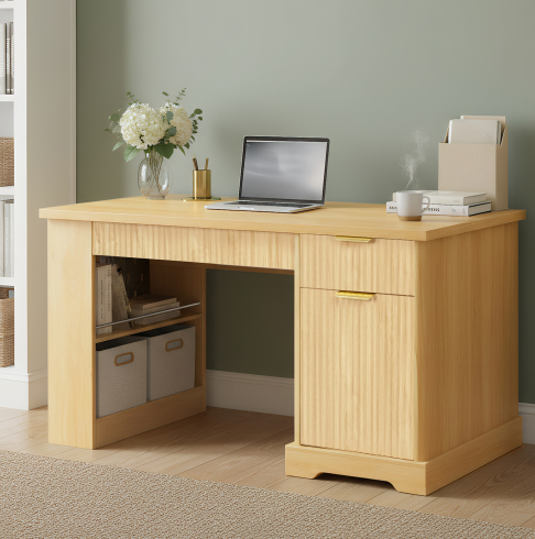 Light Oak + MDF + Modern
