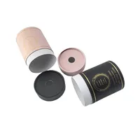 Boîtes cadeaux en carton avec logo personnalisé, boîte d'emballage cylindrique en papier rond
