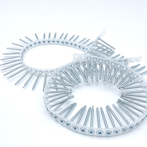 Tornillo Autoperforante para Paneles de Yeso, Cabeza de Trompeta, Acero al Carbono Galvanizado con Zinc Blanco, Métrico, Marca <span class=keywords><strong>SUNO</strong></span> - Product Image 1