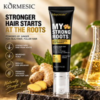 KORMESIC Serum Penumbuh Rambut Jahe untuk Kulit Kepala, Anti Rontok, Penguatan Akar Rambut, Grosir, Logo Kustom, Label Pribadi