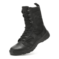Chaussures de randonnée en plein air avec embout renforcé, semelle intermédiaire en EVA, soutien de la voûte plantaire, semelle extérieure en caoutchouc antidérapante, boucle métallique, lacets tissés respirants