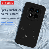 Pour Xiaomi Redmi Note 14 Pro Plus Note14 5G Coque Arrière DUO Protection Appareil Photo Peau Douce Silicone Liquide Étui Téléphone Antichoc