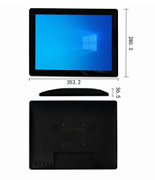LIVERDOL Moniteur tactile personnalisable à montage mural et à alimentation directe en usine Écran tactile durable pour la cuisine et les systèmes de point de vente