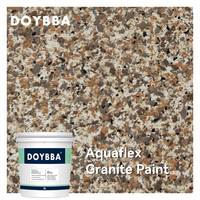 Nouveautés : Peinture liquide antistatique écologique résistante aux intempéries, imitation marbre, peinture granitique à base d'eau