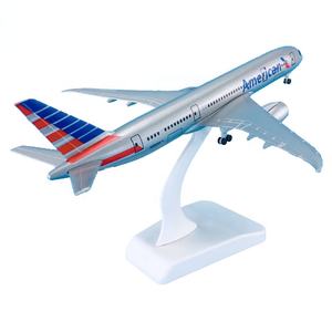 โมเดลเครื่องบินโลหะผสม 18 ซม. 1/400 ดีไซน์ทันสมัย - สายการบินอเมริกัน แอร์ไลน์ รุ่น <span class=keywords><strong>B787</strong></span>-8 ของตกแต่งตั้งโต๊ะ - Product Image 6