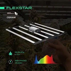 Flexstar Custom 645 Watt Cob Full Spectrum Led Grow Light 645w For Indoor Vertical Farming