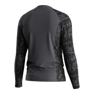 Sweat-shirt de survêtement à fermeture éclair 1/4, tissu respirant et à séchage rapide, panneau latéral pour une mobilité maximale, idéal pour un usage quotidien décontracté - Product Image 4