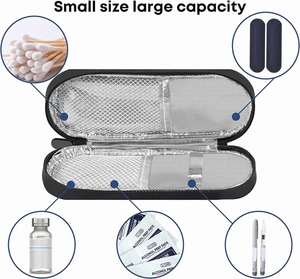 Estuche de Viaje para Insulina, Portátil, con Diseño de Camuflaje, Impermeable, para Suministros de Diabetes - Product Image 6