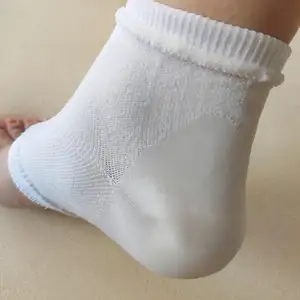Toeless Spa Socke für die Fußpflege Behandlung Knöchel Ärmel Cracked Heels Trockene Füße Fuß Schwielen Feuchtigkeit spendende Gel Fersen Socken