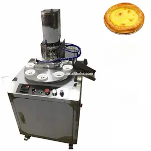 Máquina de fabricación de moldeo por prensado de cáscara de corteza de piel de tarta de huevo automática multifuncional de fábrica
