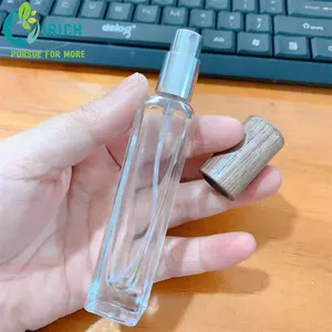 Ensemble de bouteilles de parfum en verre vide de 100ml, vaporisateur classique OEM ODM