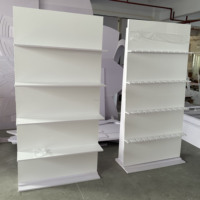 Supports muraux pour champagne en PVC blanc acrylique pour décoration de mariage et de fêtes