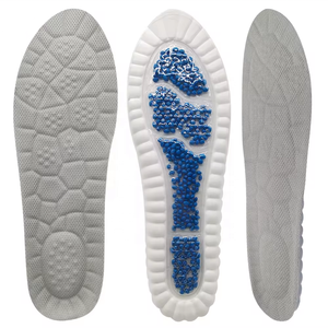 Soletta Sportiva Ideastep <span class=keywords><strong>Zoom</strong></span> Cushion, Elastica e Morbida, Traspirante, con Inserto Ammortizzante per Massaggio del Piede - Product Image 1