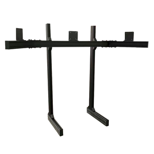 Support de sol personnalisé pour simulateur de course Sim Rig, pour écran simple/triple, support de moniteur, support de fixation pour écran TV, en alliage série 6063 - Product Image 1
