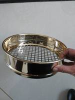 Stainless Steel Soil Test Sieve Set Laboratory Standard Mesh Sieve for Soil Particle Size Analysis Testing Equipment