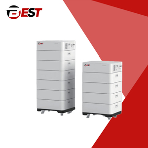 แบตเตอรี่ลิเธียม Lifepo4 สำหรับเก็บพลังงานแสงอาทิตย์แบบติดผนัง BEST Stackable Solar Power Wall 5kWh 10kWh 15kWh 51.2V 100Ah 200Ah 300Ah 50kW - Product Image 6