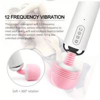 3-in-1 Power Wand AV Vibrator Nippel-Klitoris-Saugvibrator mit Heizfunktion Zungen-Leck-Klitoris-Stimulator Sexspielzeug für Frauen Shop%