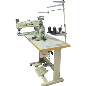 Computerized <b>Lock</b> Triple Needle Five-<b>thread</b> Interlocking High-Speed Motor Industrial Sock Tube Sewing Machine RN-1507 - Product Image 1