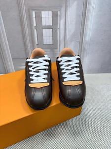 Scarpe da Corsa Vintage Unisex a Taglio Basso Marroni con Dettagli a Contrasto, Leggere e Comode per Camminare, Uso Quotidiano Urbano, in Mesh Traspirante, Tendenza <span class=keywords><strong>Moda</strong></span> - Product Image 5