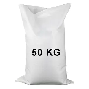 PP Woven Sack Plastic 50kg PP Woven Bag For Seeds Grain Rice Flour